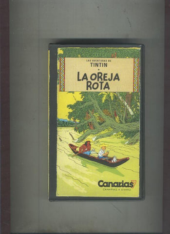 Video VHS: Tintin: La Oreja rota