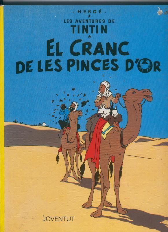 Tintin: El cranc de les pinces d,Or, sisena edicion 1982