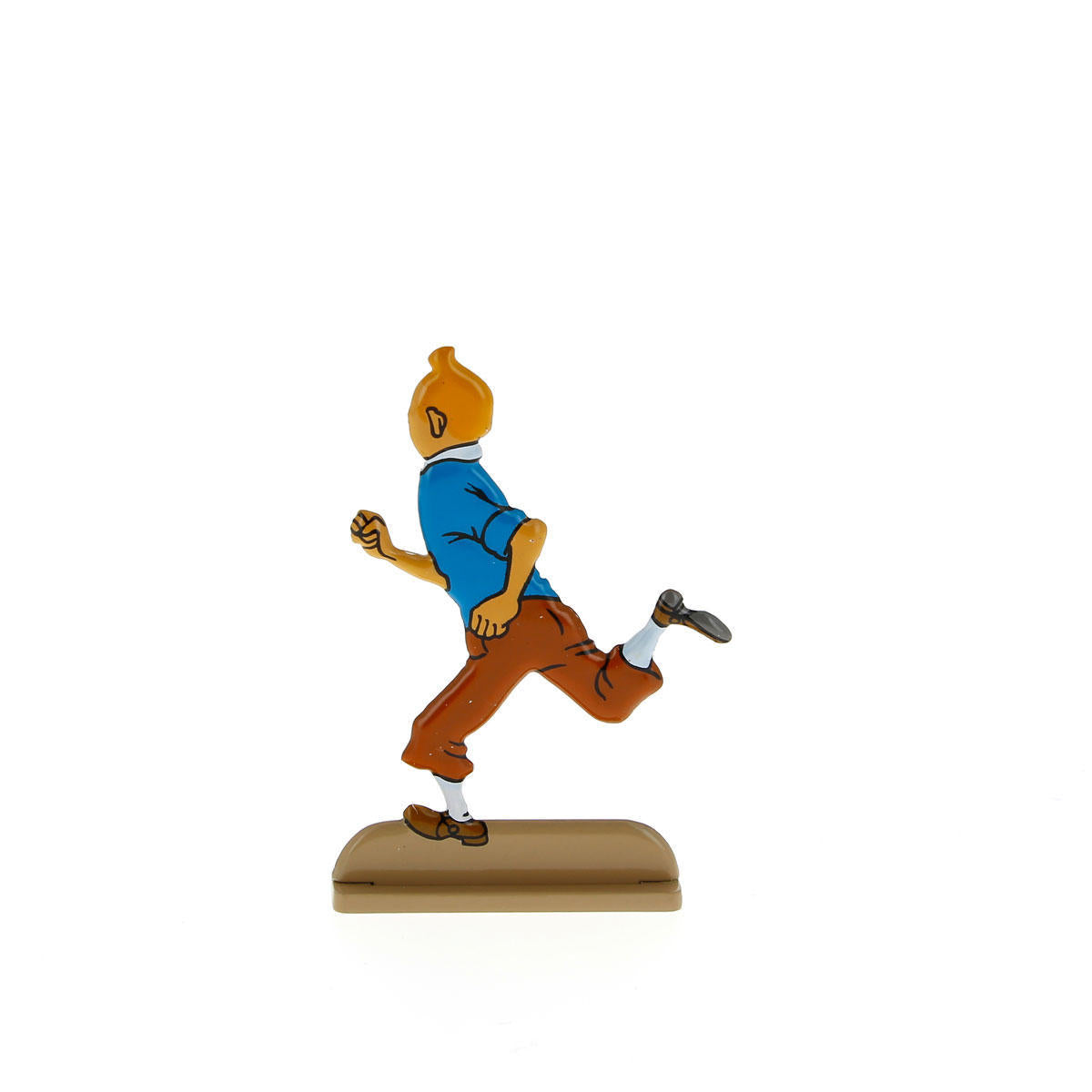 Silueta metalica Tintin corriendo en 'Las joyas de la Castafiore' (ref. #29218)