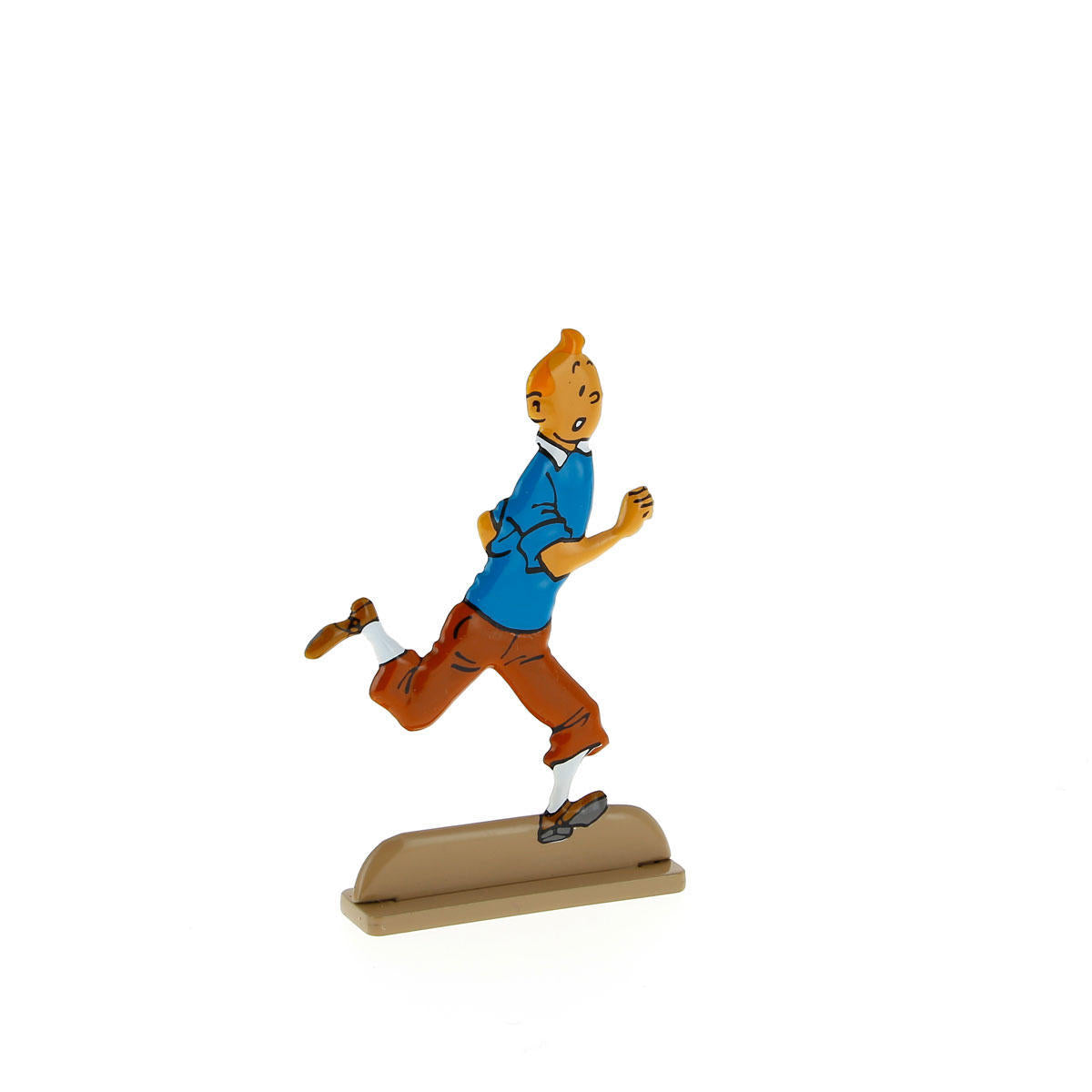 Silueta metalica Tintin corriendo en 'Las joyas de la Castafiore' (ref. #29218)