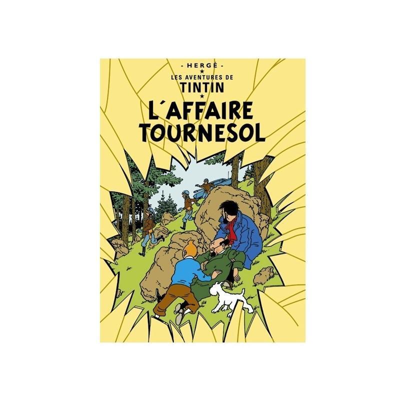 Postal (postcard) portada Tintin 'L'affaire Tournesol' - El asunto Tornasol (ref. #30086)