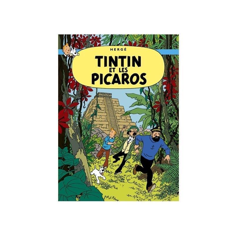 Postal (postcard) portada Tintin et les Picaros - Tintin y los Picaros (ref. #30091)