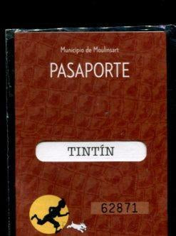 Pasaporte Tintin numero 62871
