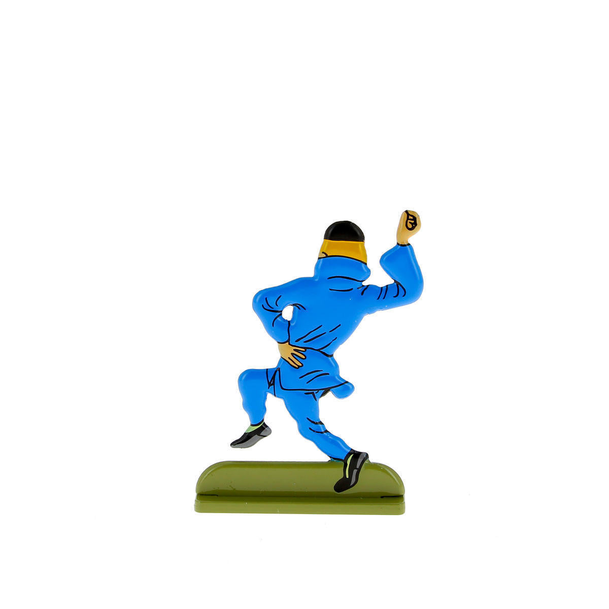 Silueta metalica Tintin bailando en 'el loto azul' (ref. #29200)