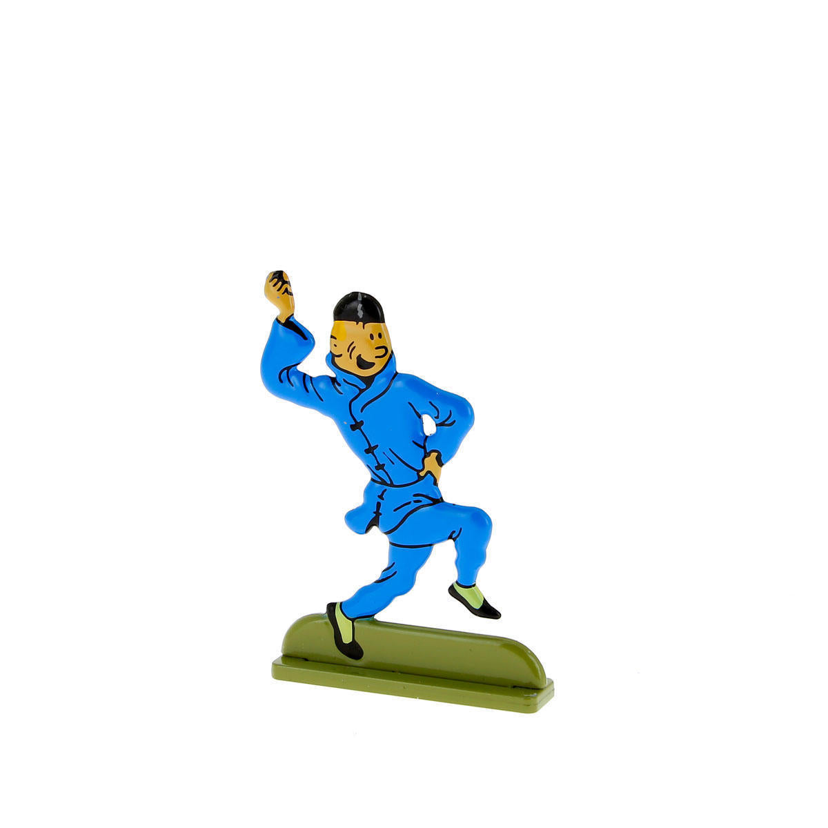 Silueta metalica Tintin bailando en 'el loto azul' (ref. #29200)