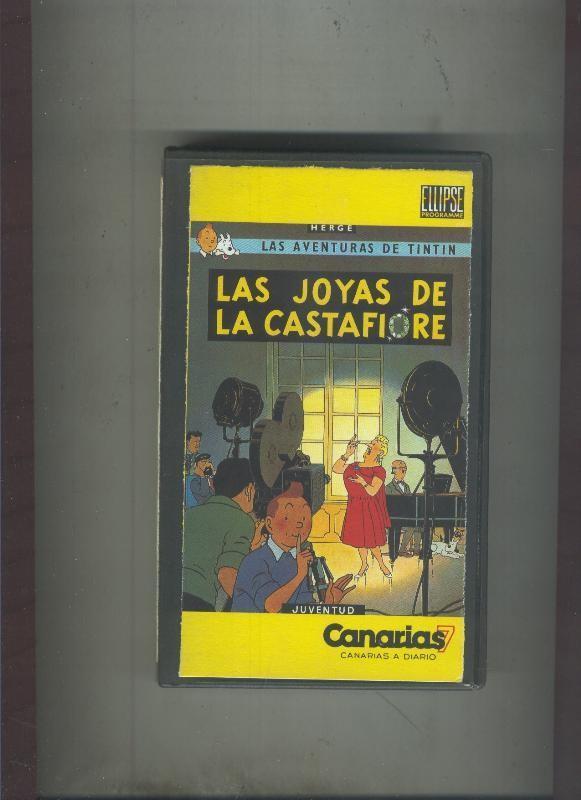 Video VHS: Tintin: Las joyas de la Castafiore