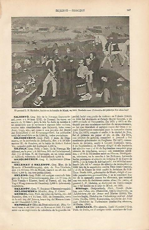 LAMINA ESPASA 2661: Bordado ruso de 1831