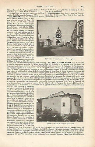 LAMINA ESPASA 4771: Plaza de Valsequillo de Gran Canaria