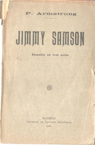 Jimmy Samson (cubierta estropeada segun imagen)