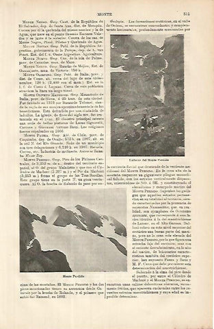 LAMINA ESPASA 8618: Monte Perdido Huesca