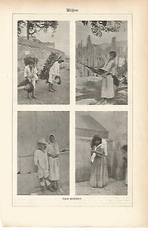 LAMINA ESPASA 11579: Tipos mejicanos