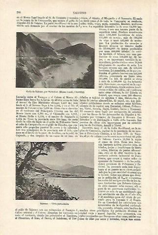 LAMINA ESPASA 18175: Golfo de Salerno