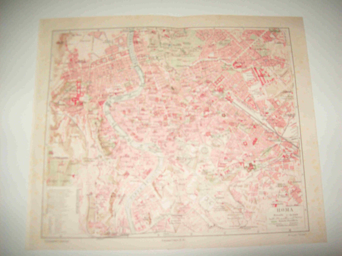 LAMINA ESPASA 16857: Plano de Roma