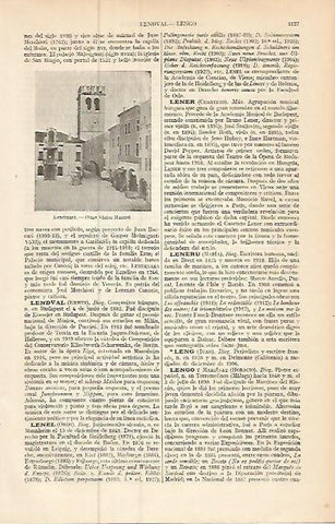 LAMINA ESPASA 9314: Plaza Victor Manuel en Lendinara Italia