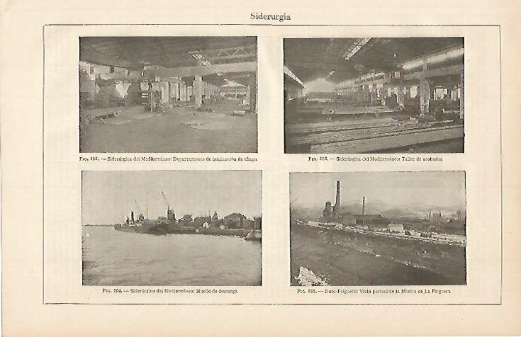 LAMINA ESPASA 721: Siderugica del Mediterraneo y Duro-Felguera