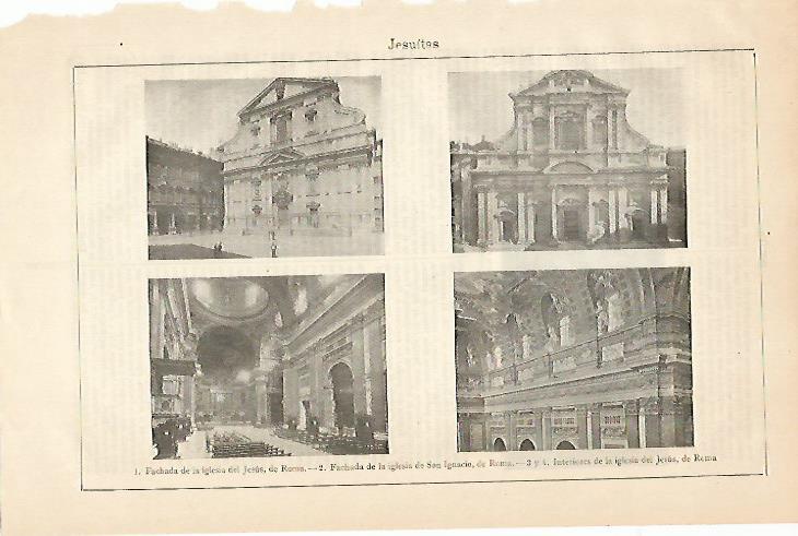 LAMINA ESPASA 6231: Iglesia de los Jesuitas de Roma