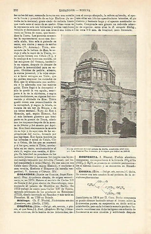 LAMINA ESPASA 16506: Puerta del Real Palacio de Berlin