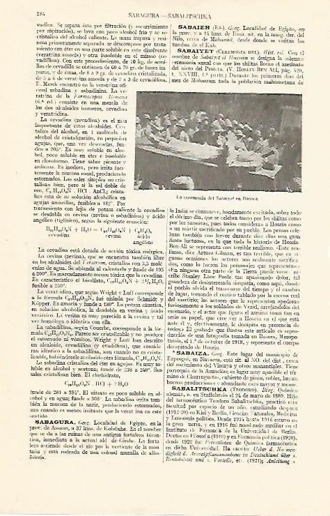 LAMINA ESPASA 14039: La ceremonia del Sabaiyet en Basora