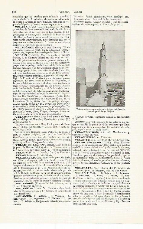 LAMINA ESPASA 17403: Iglesia del Cerrillo en Guadalupe Mejico