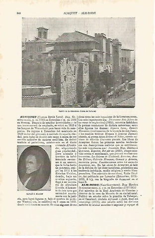 LAMINA ESPASA 11260: Castillo de la Almudaina en Palma de Mallorca
