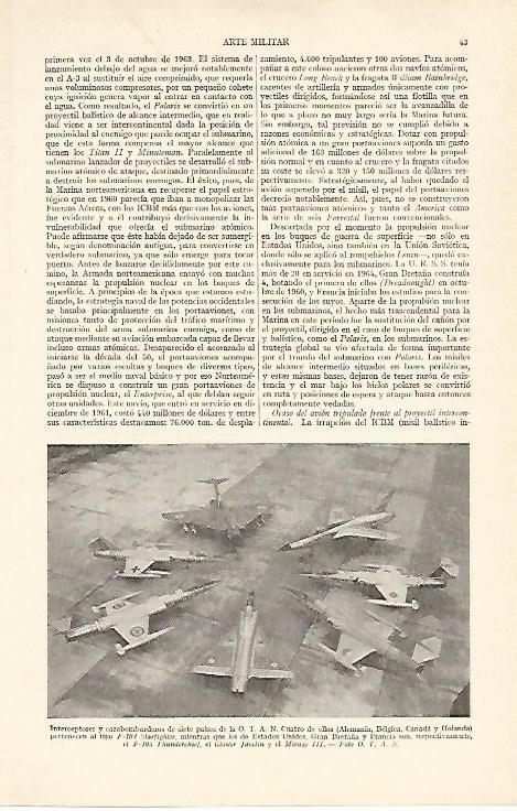 LAMINA ESPASA 20766: Aviones de la OTAN