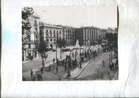 Foto/Tarjeta: 1905-1910: La Rambla de Barcelona 