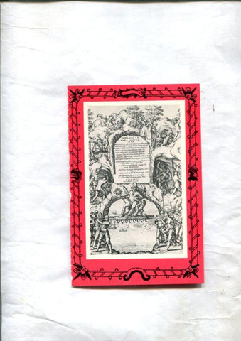 Lamina: Portada de la parte sexta de la Historia de America de Jeronimo Benzono dedicada a la conquista del Peru