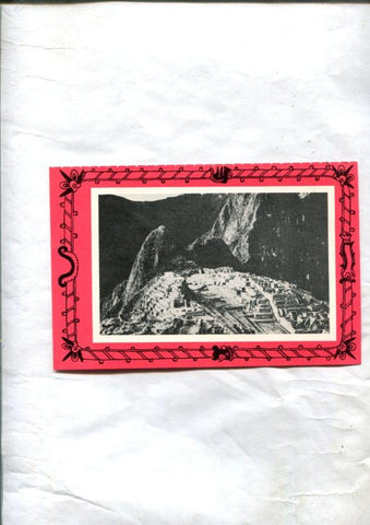 Lamina: El Machu-Pichu