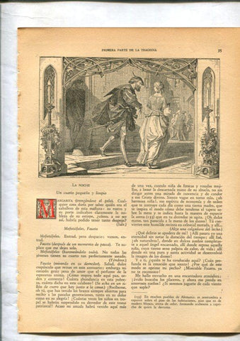 Fausto de Goethe: Lamina numerada 05