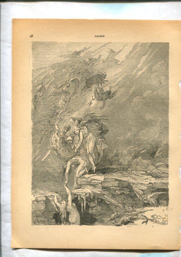 Fausto de Goethe: Lamina numerada 07