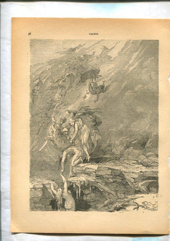 Fausto de Goethe: Lamina numerada 07