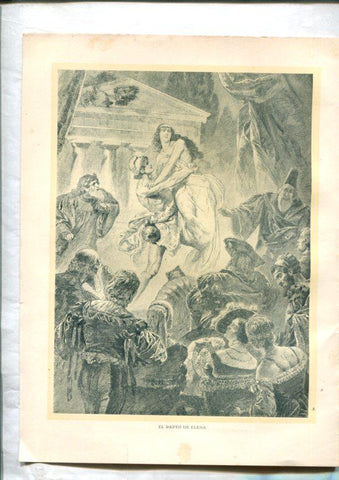 Fausto de Goethe: Lamina numerada 15 (cada cara lleva una lamina)