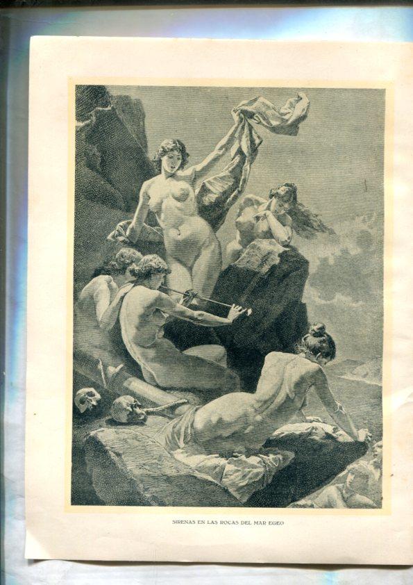 Fausto de Goethe: Lamina numerada 17 (cada cara lleva una lamina)
