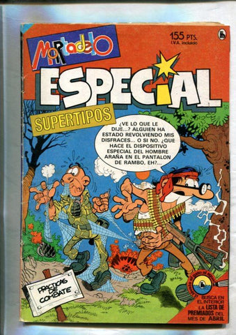 Mortadelo especial numero 210: Supertipos: Los marcianitos por Pat Mallet
