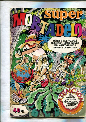 Super Mortadelo numero 094: Ficha R.C.D.Español en dos paginas (numerado 2 en trasera)