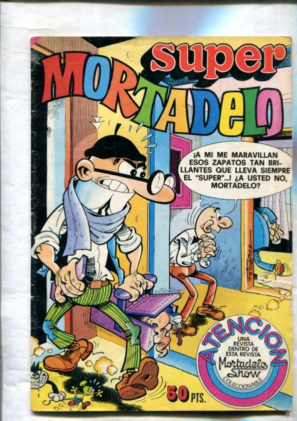 Super Mortadelo numero 098: numerado 1 en trasera: Superman: esclavos de escarcha asesina