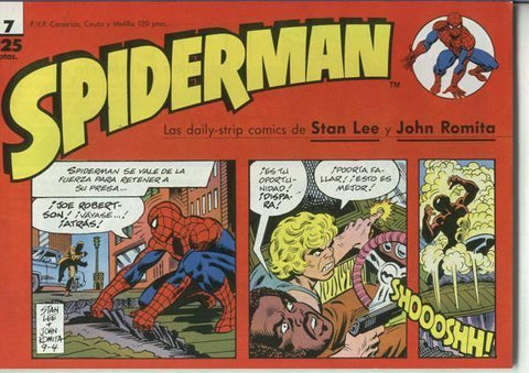 Spiderman tiras de prensa numero 07: Contra el hampa