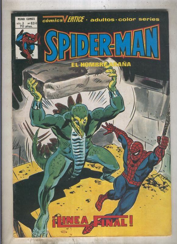 Spiderman volumen 3 numero 63 - H (numerado 1 en trasera)