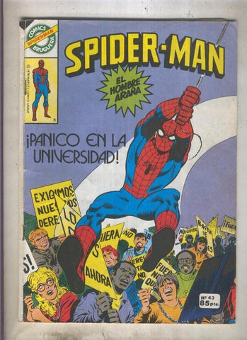 Comics Bruguera: Spiderman numero 43 (numerado 2 en trasera)