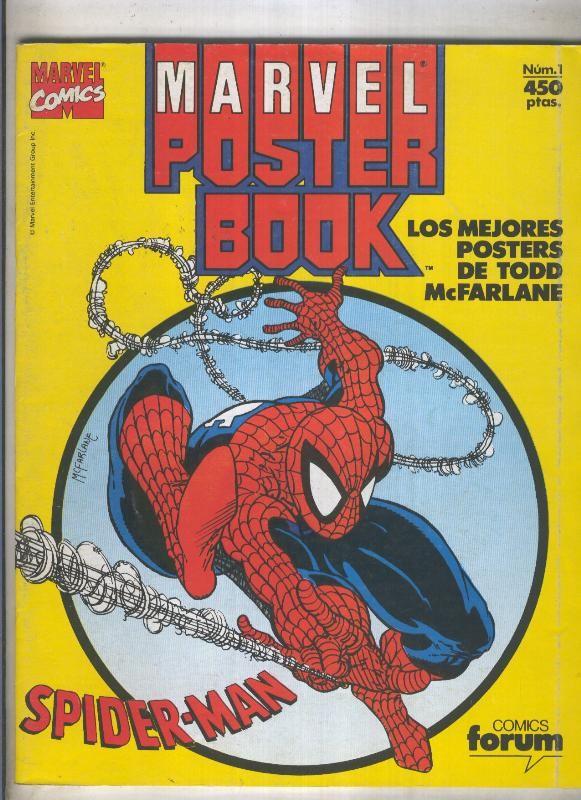 Marvel Poster Book: Spiderman (numerado 2 en trasera)