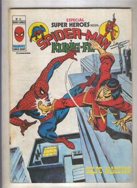 Especial Super Heroes numero 13: Spiderman y Kung Fu