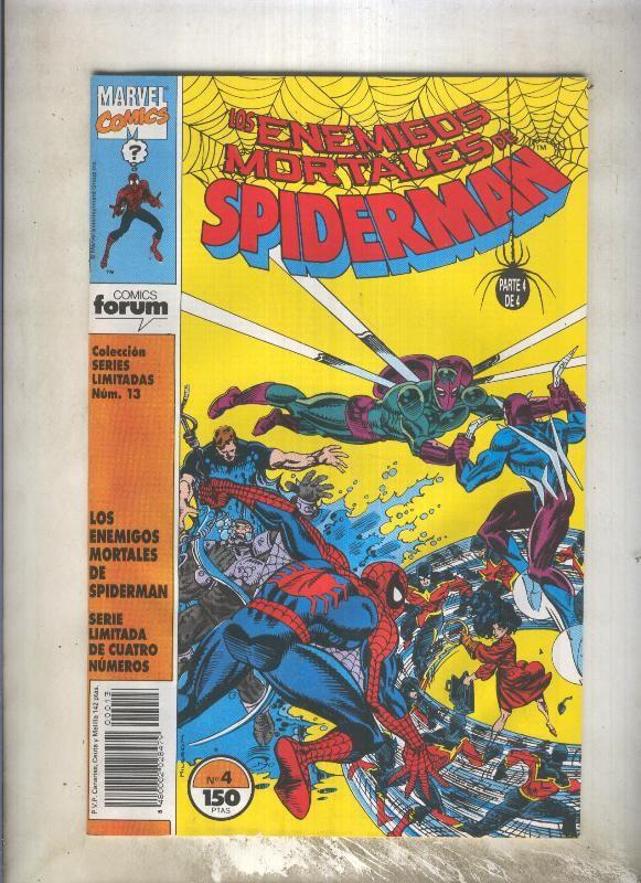 Series Limitadas numero 13: Los enemigos mortales de Spiderman numero 4