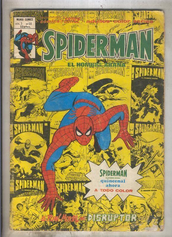 Spiderman volumen 3 numero 58 (numerado 4 en trasera)