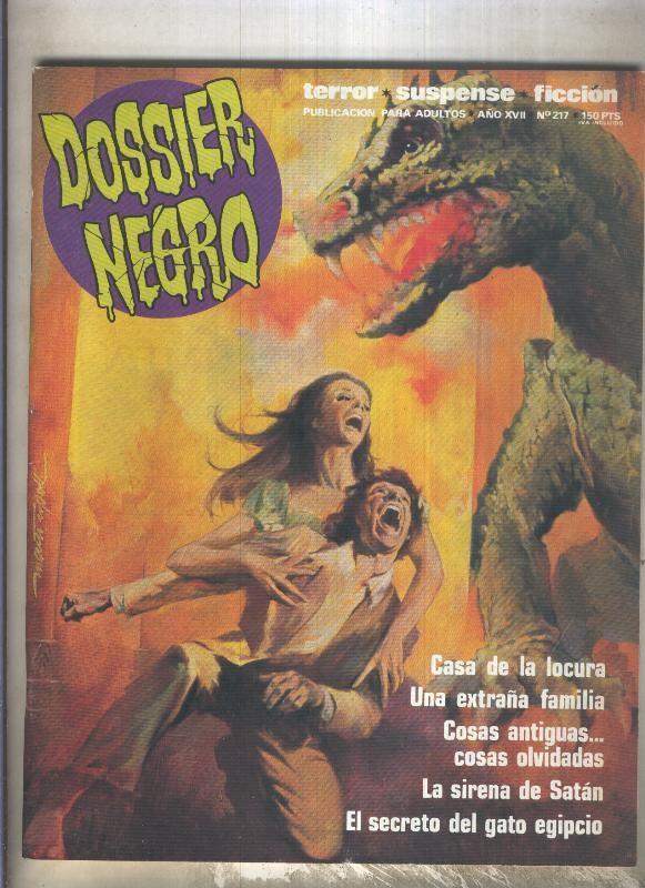 Dossier Negro numero 217 (numerado 1 en trasera)