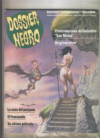 Dossier Negro numero 211 (numerado 2 en trasera)