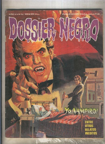 Dossier Negro numero 188 (numerado 3 en trasera) (algo aviejado)