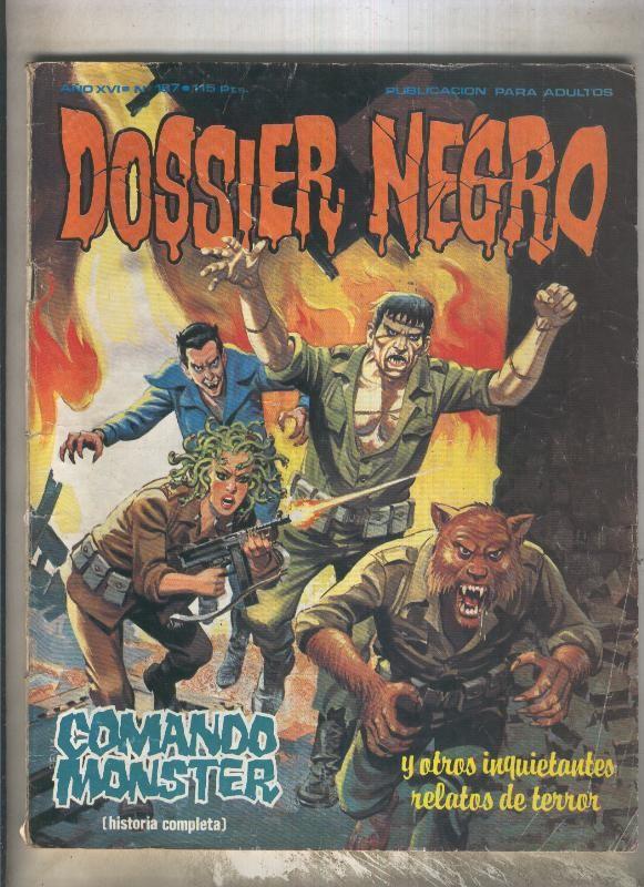 Dossier Negro numero 187 (numerado 3 en trasera) (algo aviejado)