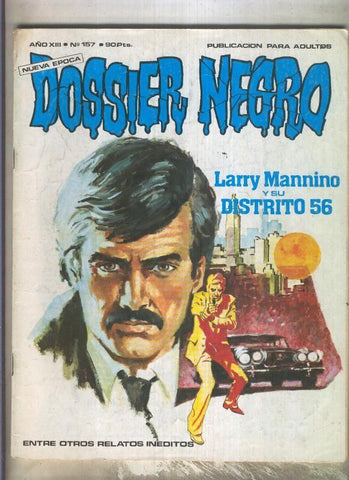 Dossier Negro numero 157 (numerado 2 en trasera)