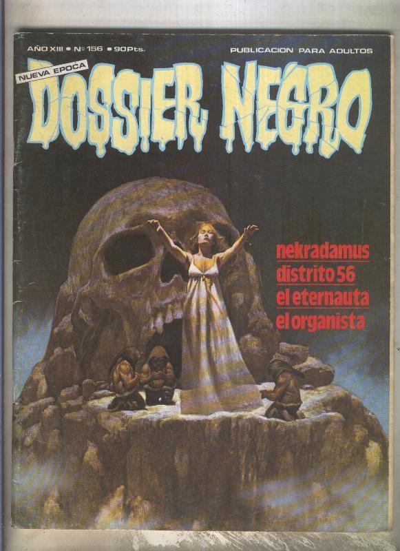 Dossier Negro numero 156 (numerado 3 en trasera)