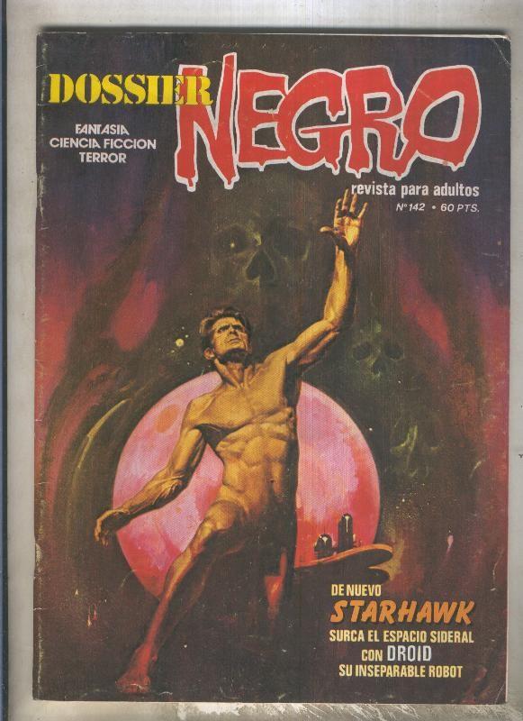 Dossier Negro numero 142 (numerado 1 en trasera)